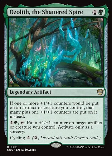 Mtg ozolith the shattered - mtg,