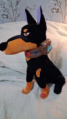 Talking alpha doberman dog - talking,