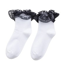 Women ruffle frilly - frilly, socks
