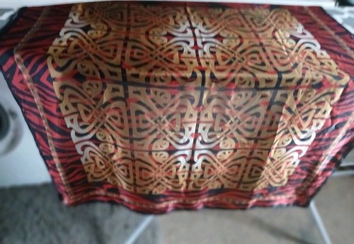 Biba black red gold iconic - red,