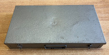 Vintage 35mm Slide Storage Box Metal Case Multi Slide Capacity 150