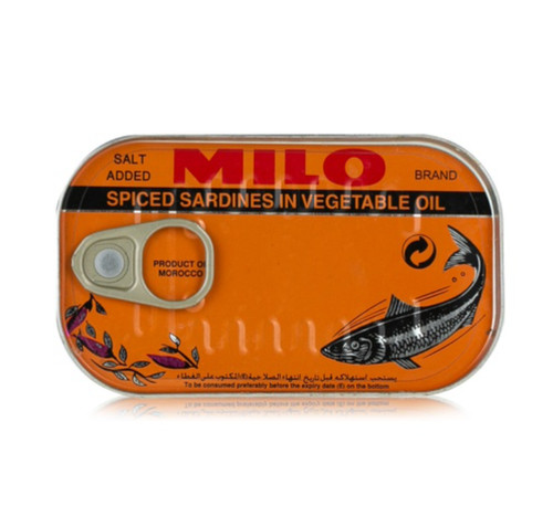 Milo hot spiced sardines - hot,