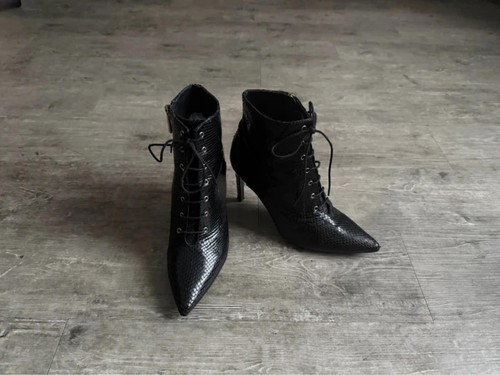 Karen millen leather lace - millen, lace-up