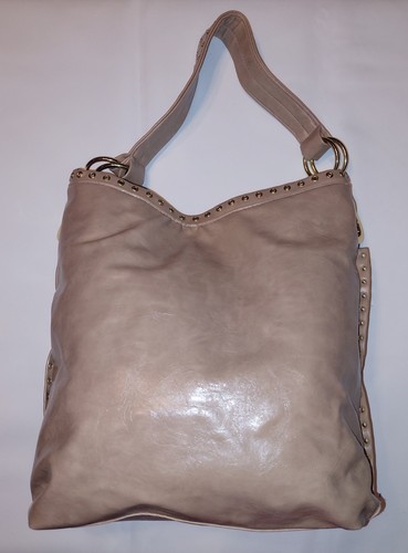 Braciano beige hobo tote - braciano,