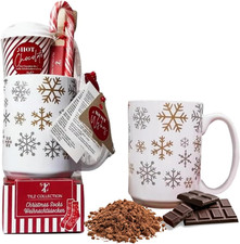 Hot Chocolate Gift Set with Mug - Hot Chocolate Set with Hot Chocolate Sachets -