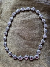 Lola & Grace Swarovski  Crystal Necklace With Magnetic Fastening With Bag