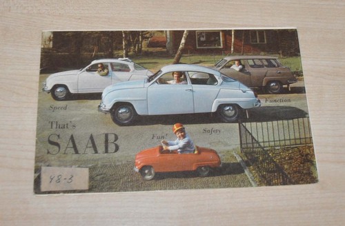 1963 saab model range - 1963, 96