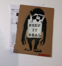 Banksy original artwork signed