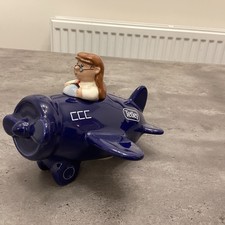 Wade Tetley Tea Gaffer In His Plane Money Box