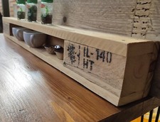 Rustic*** Reclaimed Pallet Wood Shelf / Storage Industrial Farmhouse Style 