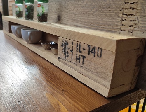 Rustic reclaimed pallet - reclaimed,