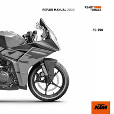 Service Workshop manual for KTM RC390 - 2022 on Memory Stick