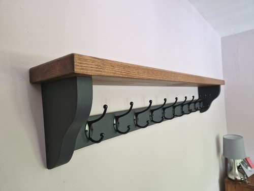 Coat rack shelf handmade - ,