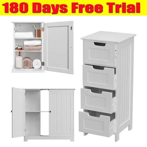 Bathroom floor cabinet storage - cabinet,