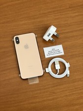 NEW Apple iPhone XS 256GB Gold 4G Unlocked 5.8” 100% Battery Health - iOS 15.6.1