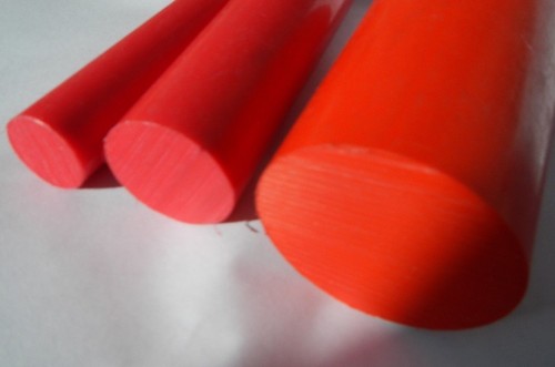 Solid polyurethane rod - solid, bar