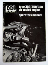 Dorman Air Cooled Engines Operators Handbook 1975 Type 3DA/ 4DA/ 6DA