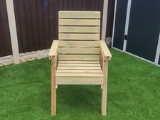 Premium Wooden High Back