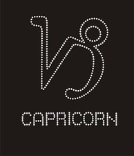 Rhinestone Decorated Black Rib