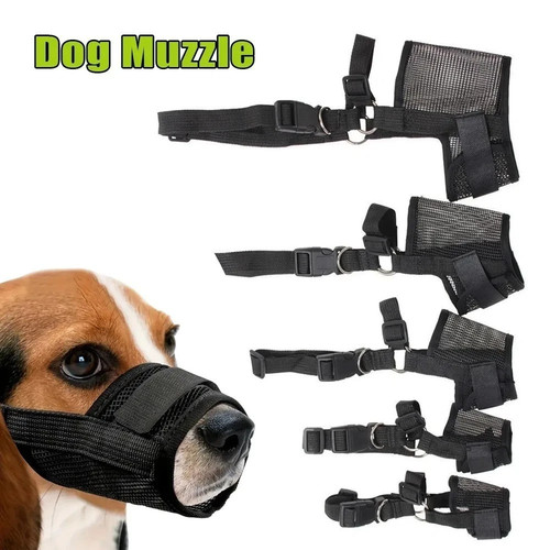 Dog muzzle anti bark bite - dog,