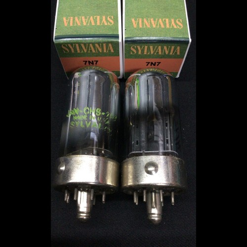 Matched pair sylvania jan - sylvania, chs