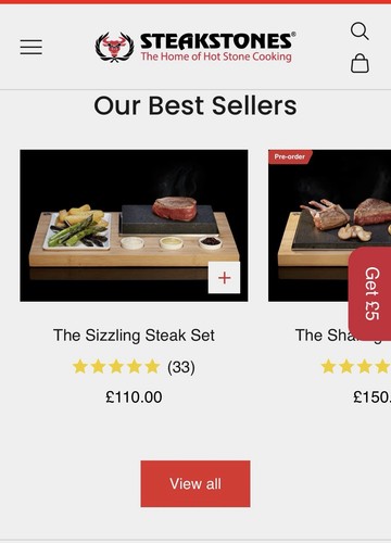 Steakstones hot stone - stone, cooking