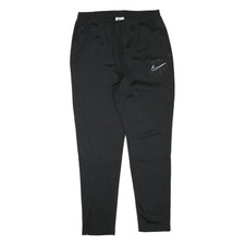 NIKE Mens Joggers Black L W32 L29 Slim Tapered Sportswear Bottoms