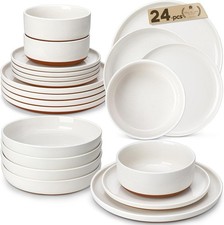 24 Piece Dinner Set Plates