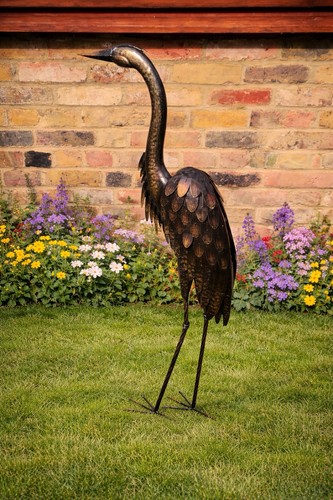 Brown crane ornament heron - heron, /