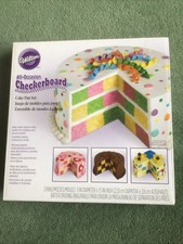 Wilton All-Occasion Checkerboard Cake Pan Set