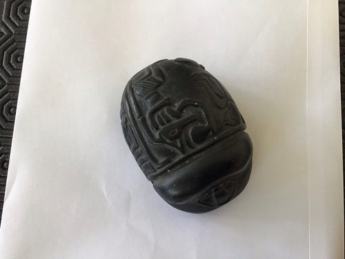 Scarab beetle egyptian - beetle.,