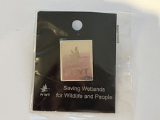 Vintage Original Wildfowl & Wetlands Trust Pin Badge