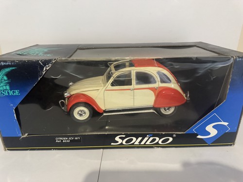 Rare solido citroen 2cv6 - citroen,
