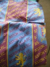 Aston Villa - VINTAGE mid 90's quilt cover with pillow case - single