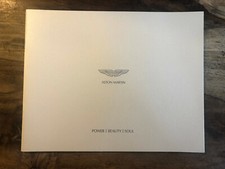 Rare brochure aston - brochure,
