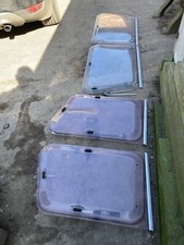 Caravan Windows Joblot Double Glazed Tear Drop Spares X4 Top Opener Conversion