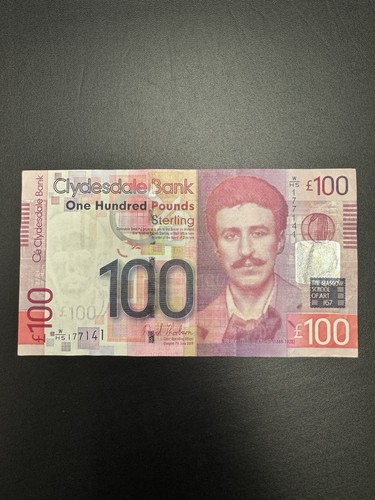 Scottish 100 note charles - £100,