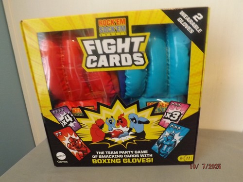 Rock sock em fight - fight, cards