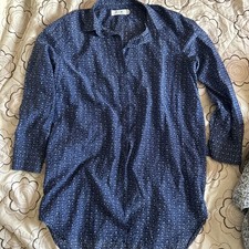 MiH Jeans Blue Shirt White