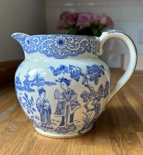 Antique staffordshire blue - staffordshire,