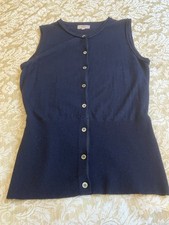 Noa Noa Wool Blend Shaped Sleeveless Top