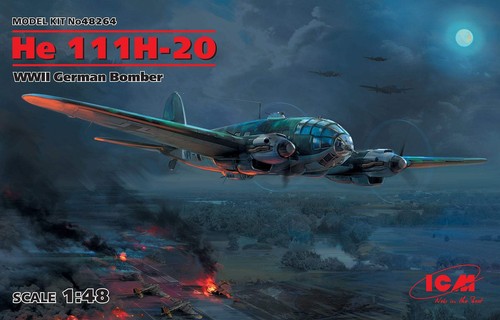 Icm 48264 heinkel - icm, 1:48