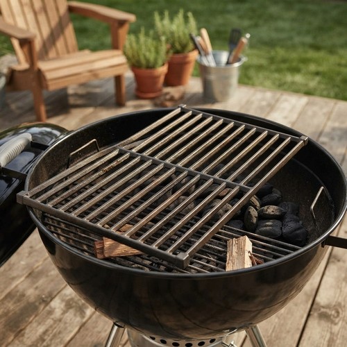 Versatile 24cm cast iron grill - 24cm,