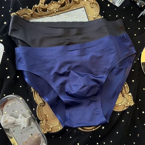 Mens seamless ice - silk, briefs