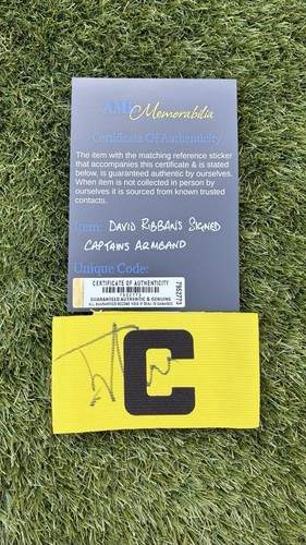David ribbans signed - ribbans,