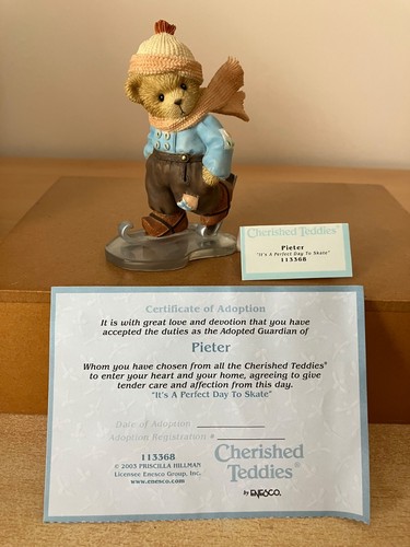 Cherished teddies pieter - cherished, teddies,