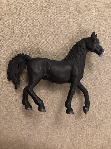 Schleich horse black stallion - schleich,