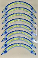 *Clearance* Suzuki GSX-S 1000F Motorcycle Wheel Rim Decal Stickers - 17 Inch