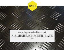 Scratched Aluminium Checker Plate Floor Plate Non Slip Car Trailer  Cut to size