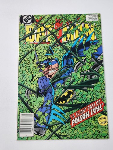 Batman 367 newsstand comics - newsstand,
